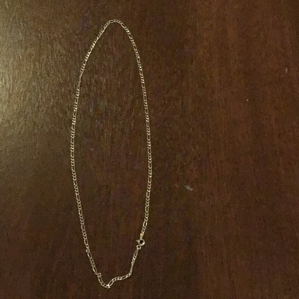 14K Gold Italy Cigar Chain 19” excellent